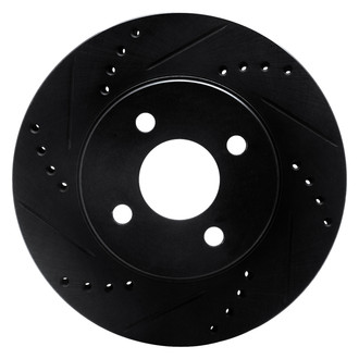 DFC® - Premium Drilled and Slotted Front Driver Side Brake Rotor