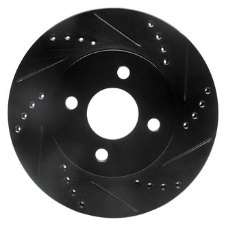 DFC® - Premium Drilled and Slotted Front Passenger Side Brake Rotor