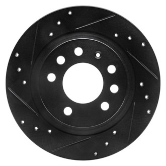 DFC® - Premium Drilled and Slotted Rear Driver Side Brake Rotor