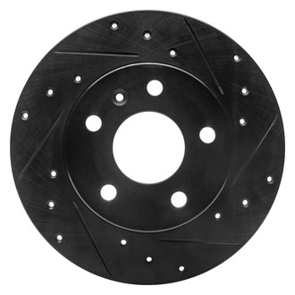 DFC® - Premium Drilled and Slotted Rear Passenger Side Brake Rotor