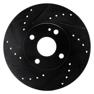 DFC® - Premium Drilled and Slotted Front Driver Side Brake Rotor
