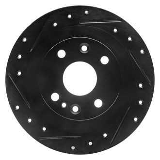 DFC® - Premium Drilled and Slotted Rear Driver Side Brake Rotor