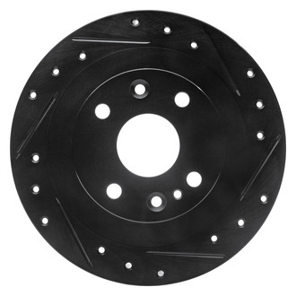 DFC® - Premium Drilled and Slotted Rear Passenger Side Brake Rotor