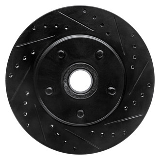 DFC® - Premium Drilled and Slotted Front Passenger Side Brake Rotor