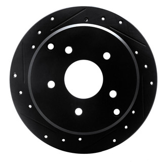 DFC® - Premium Drilled and Slotted Front Driver Side Brake Rotor