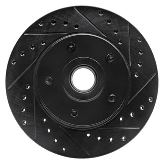DFC® - Premium Drilled and Slotted Front Passenger Side Brake Rotor