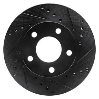 DFC® - Premium Drilled and Slotted Rear Passenger Side Brake Rotor