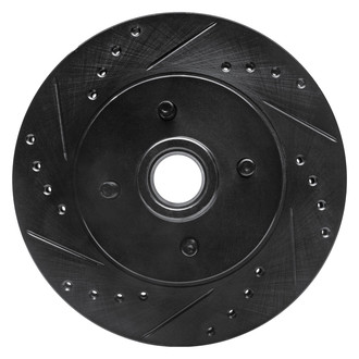 DFC® - Premium Drilled and Slotted Front Driver Side Brake Rotor