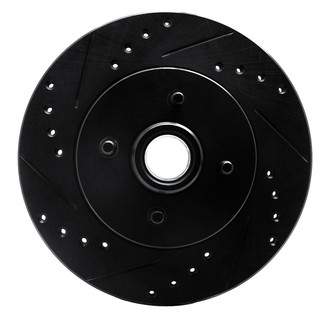 DFC® - Premium Drilled and Slotted Front Driver Side Brake Rotor