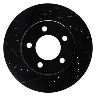 DFC® - Premium Drilled and Slotted Front Driver Side Brake Rotor