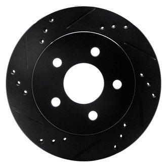 DFC® - Premium Drilled and Slotted Rear Driver Side Brake Rotor