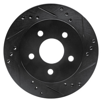 DFC® - Premium Drilled and Slotted Rear Passenger Side Brake Rotor
