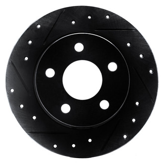 DFC® - Premium Drilled and Slotted Rear Driver Side Brake Rotor