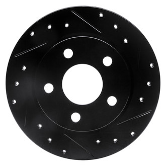 DFC® - Premium Drilled and Slotted Rear Passenger Side Brake Rotor