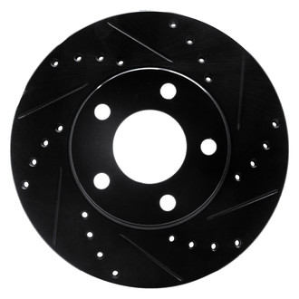DFC® - Premium Drilled and Slotted Front Passenger Side Brake Rotor