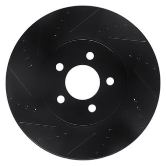 DFC® - Premium Drilled and Slotted Front Driver Side Brake Rotor