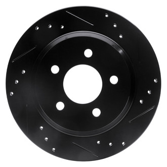 DFC® - Premium Drilled and Slotted Rear Passenger Side Brake Rotor