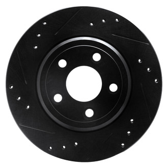 DFC® - Premium Drilled and Slotted Rear Driver Side Brake Rotor