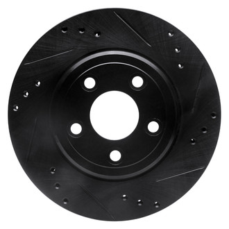 DFC® - Premium Drilled and Slotted Rear Passenger Side Brake Rotor