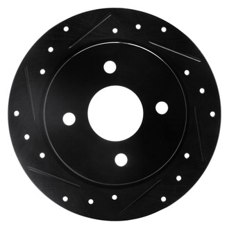 DFC® - Premium Drilled and Slotted Rear Driver Side Brake Rotor