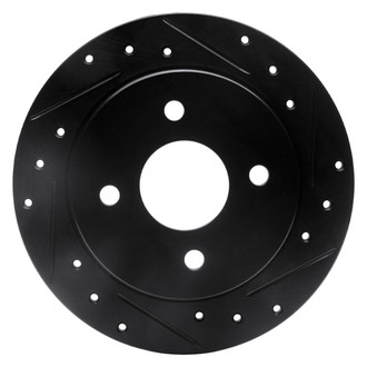DFC® - Premium Drilled and Slotted Rear Passenger Side Brake Rotor