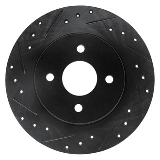DFC® - Premium Drilled and Slotted Rear Driver Side Brake Rotor