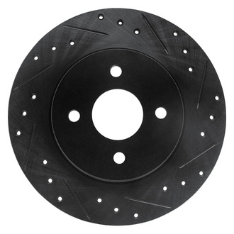 DFC® - Premium Drilled and Slotted Rear Passenger Side Brake Rotor