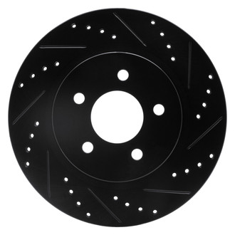 DFC® - Premium Drilled and Slotted Rear Passenger Side Brake Rotor