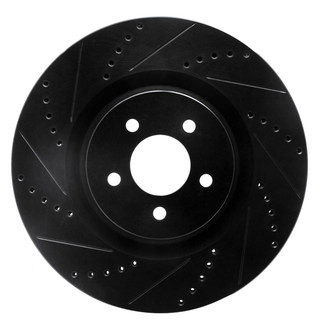 DFC® - Premium Drilled and Slotted Front Driver Side Brake Rotor