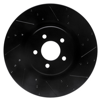 DFC® - Premium Drilled and Slotted Front Passenger Side Brake Rotor