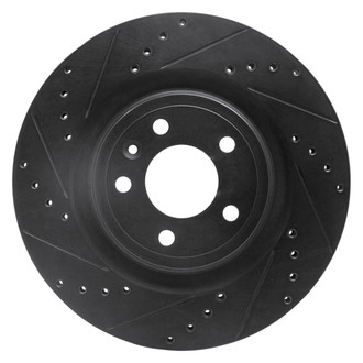 DFC® - Premium Drilled and Slotted Front Driver Side Brake Rotor