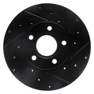 DFC® - Premium Drilled and Slotted Front Passenger Side Brake Rotor