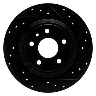 DFC® - Premium Drilled and Slotted Rear Passenger Side Brake Rotor