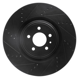 DFC® - Premium Drilled and Slotted Front Driver Side Brake Rotor