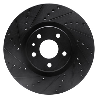 DFC® - Premium Drilled and Slotted Front Driver Side Brake Rotor