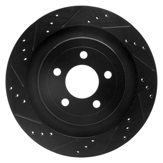 DFC® - Premium Drilled and Slotted Rear Driver Side Brake Rotor