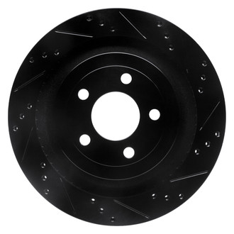 DFC® - Premium Drilled and Slotted Rear Passenger Side Brake Rotor