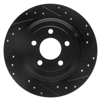 DFC® - Premium Drilled and Slotted Rear Passenger Side Brake Rotor