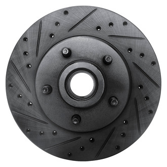 DFC® - Premium Drilled and Slotted Front Driver Side Brake Rotor