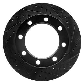DFC® - Premium Drilled and Slotted Front Passenger Side Brake Rotor