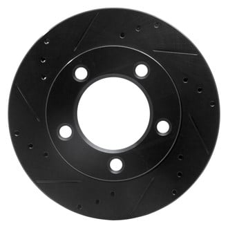 DFC® - Premium Drilled and Slotted Front Brake Rotor