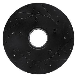 DFC® - Premium Drilled and Slotted Front Passenger Side Brake Rotor