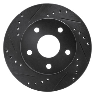 DFC® - Premium Drilled and Slotted Front Passenger Side Brake Rotor