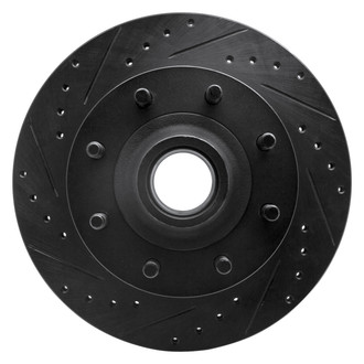 DFC® - Premium Drilled and Slotted Front Driver Side Brake Rotor