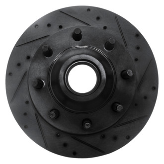 DFC® - Premium Drilled and Slotted Front Passenger Side Brake Rotor