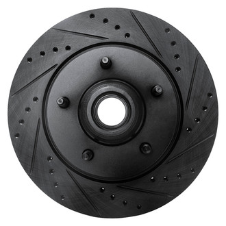 DFC® - Premium Drilled and Slotted Front Passenger Side Brake Rotor