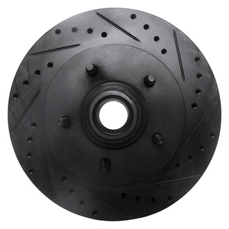 DFC® - Premium Drilled and Slotted Front Passenger Side Brake Rotor