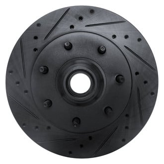 DFC® - Premium Drilled and Slotted Front Driver Side Brake Rotor