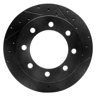 DFC® - Premium Drilled and Slotted Rear Passenger Side Brake Rotor