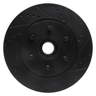 DFC® - Premium Drilled and Slotted Front Passenger Side Brake Rotor